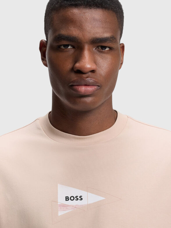 T-shirt with a statement print on the back - 3
