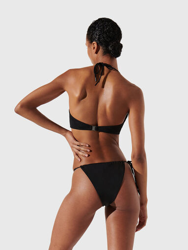 Bikini top with logo detail - 3