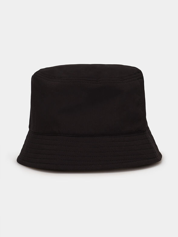 Bucket hat with accent detail in black - 2