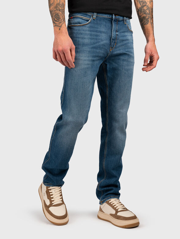 Slim jeans with washed effect - 1