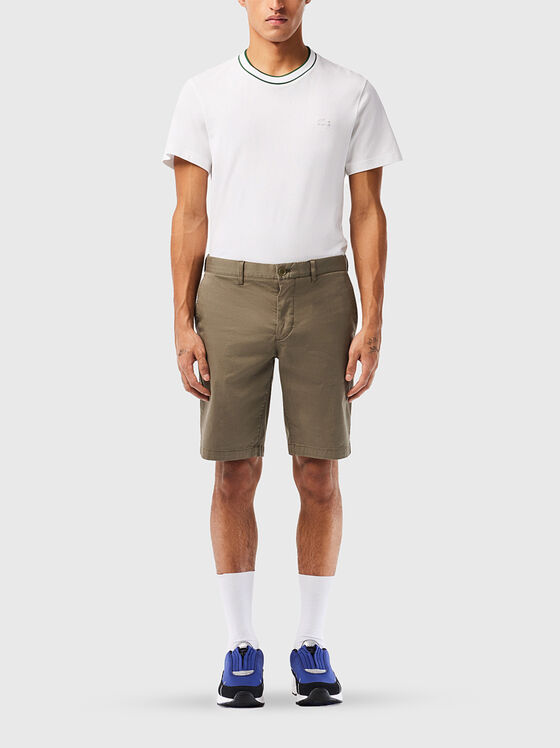 Shorts in cotton blend - 1