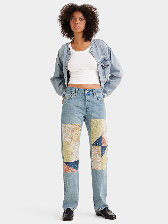 501&trade; '90s blue jeans with colorful accents - 1