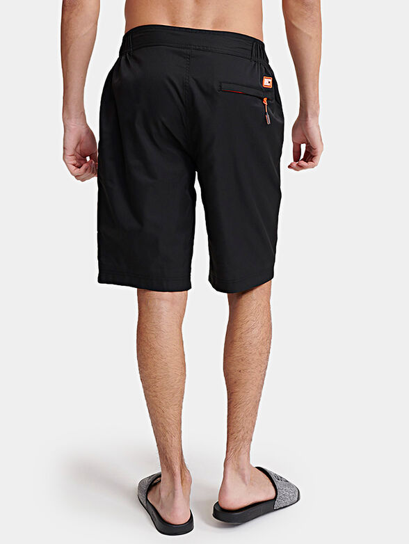 Black beach shorts - 3