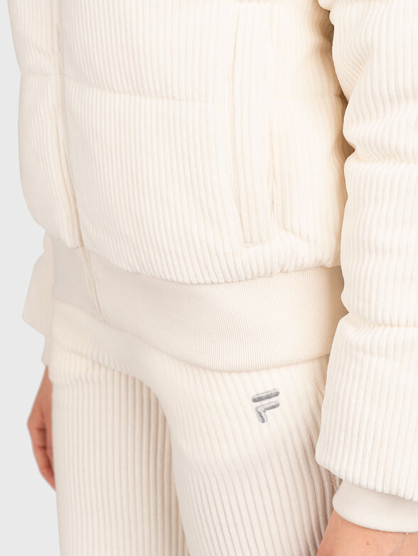 CORLEONE jacket in ecru color - 3