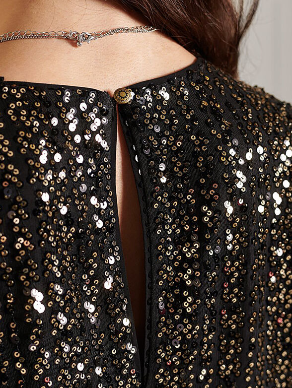Dress with shiny sequins brand SUPERDRY  Globalbrandsstore.com/en