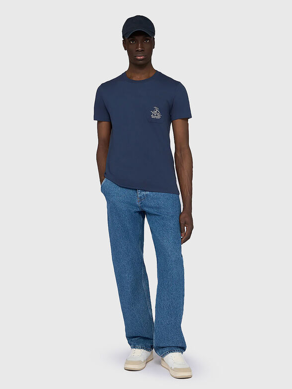 Slim T-shirt with logo - 2