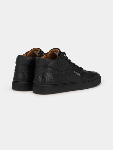 RAVENNA black high-top sneakers - 3