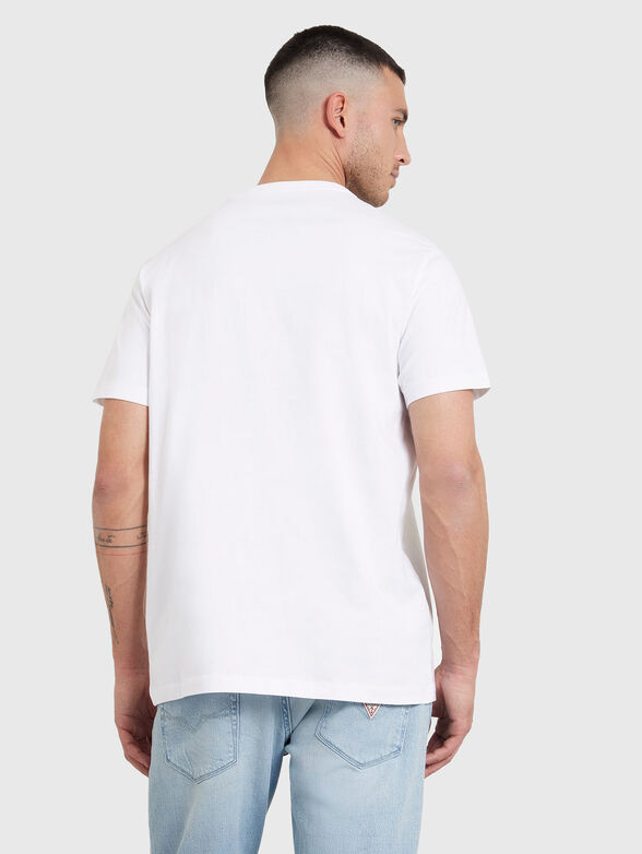 Cotton T-shirt with print and embroidery - 3
