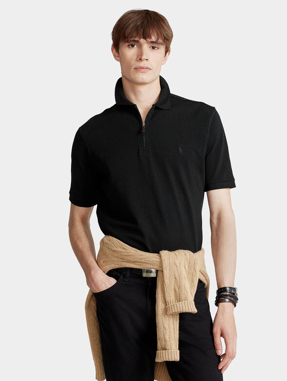 Polo-shirt with zip - 1