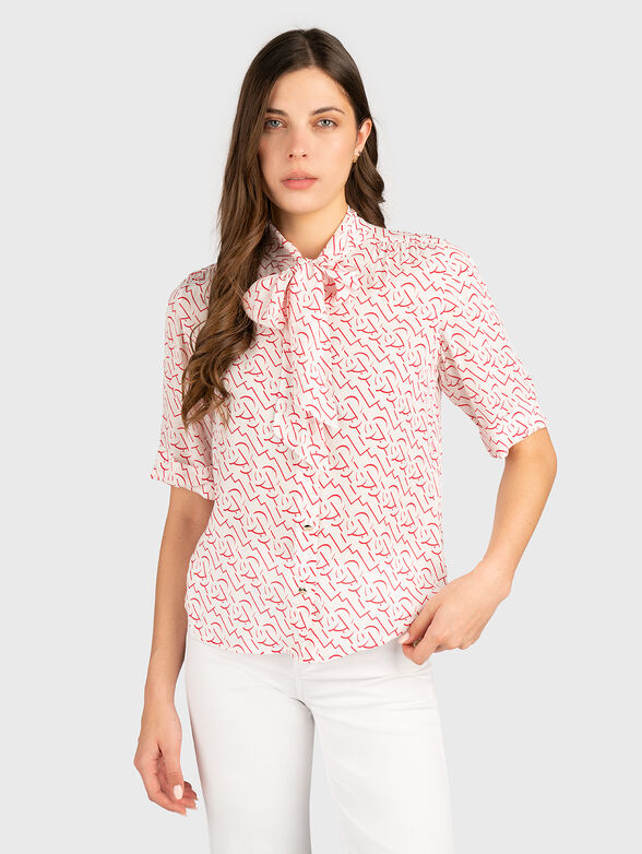 Shirt with logo print - 1