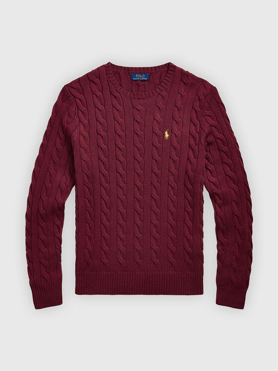 DRIVER round neck sweater - 1