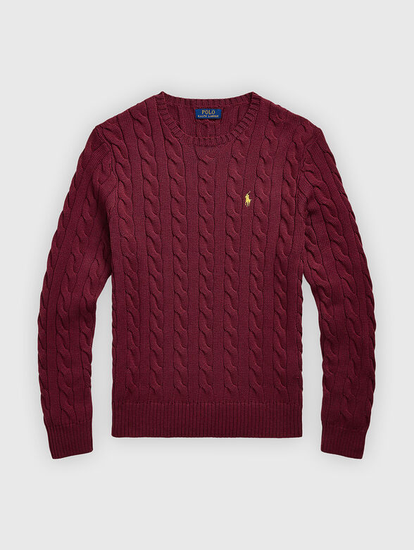 DRIVER round neck sweater - 1