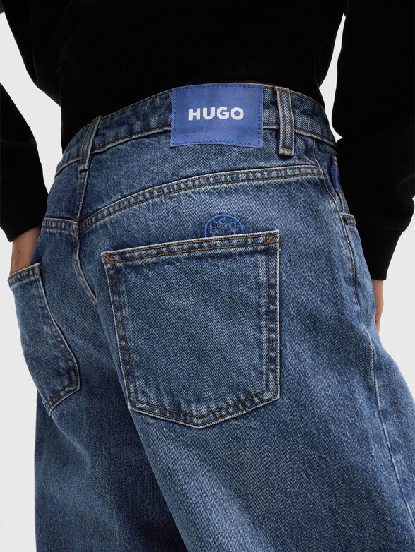 LENI jeans with logo embroidery  - 2