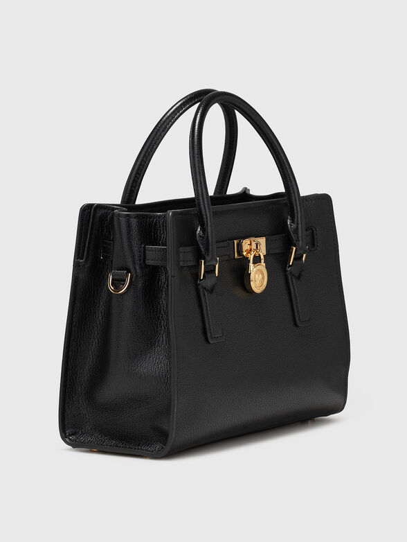 Black leather bag  - 4