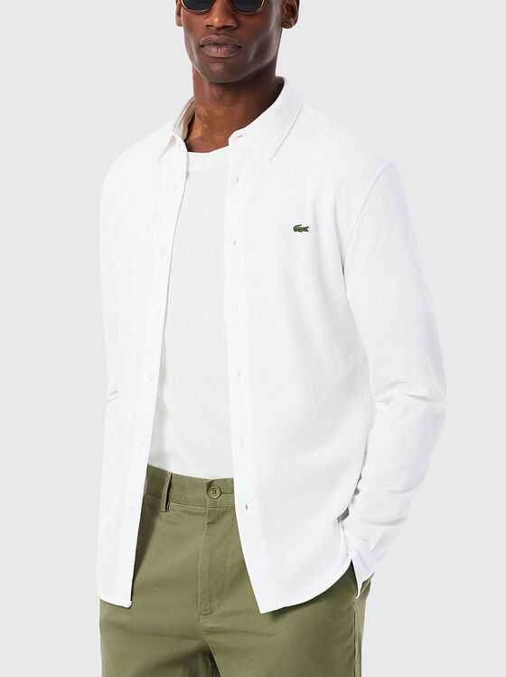 Слим риза от пике - 1