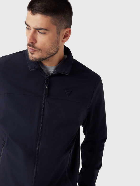 Jacket with pockets and logo - 4