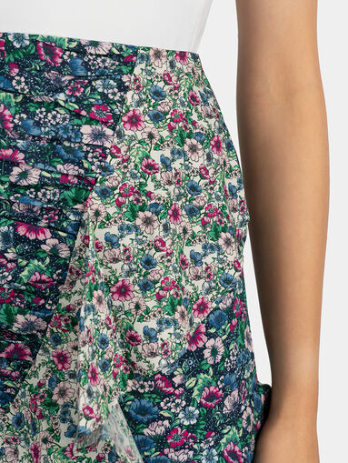 TULA skirt with floral print - 4
