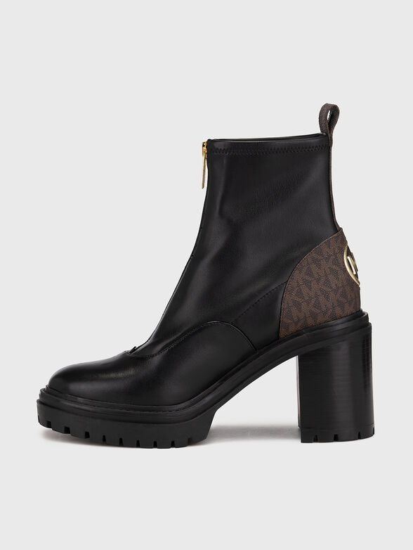 CYRUS boots with zip and logo detail - 4