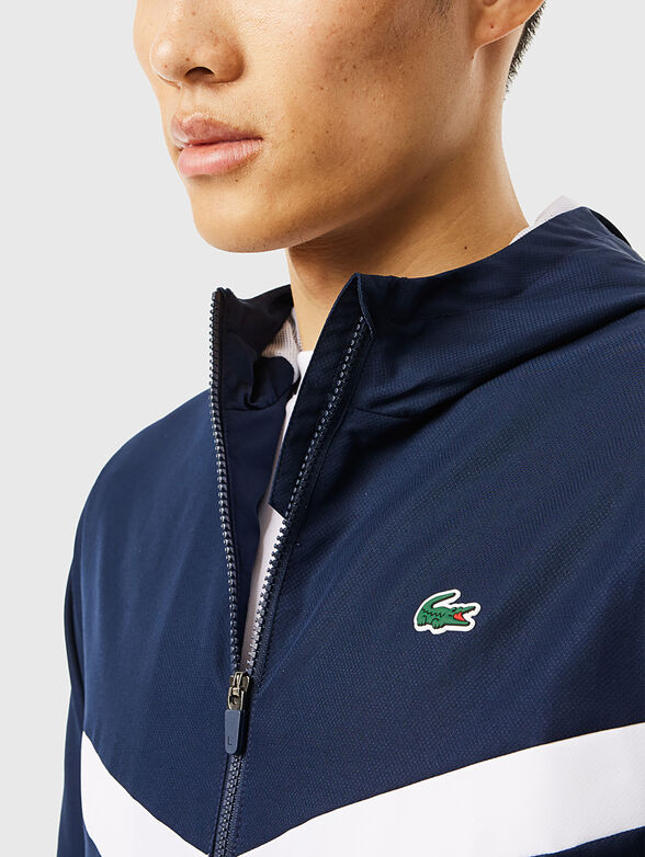 Tennis monogram track jacket  - 4