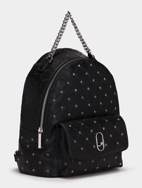 Backpack with rhinestone accents - 3