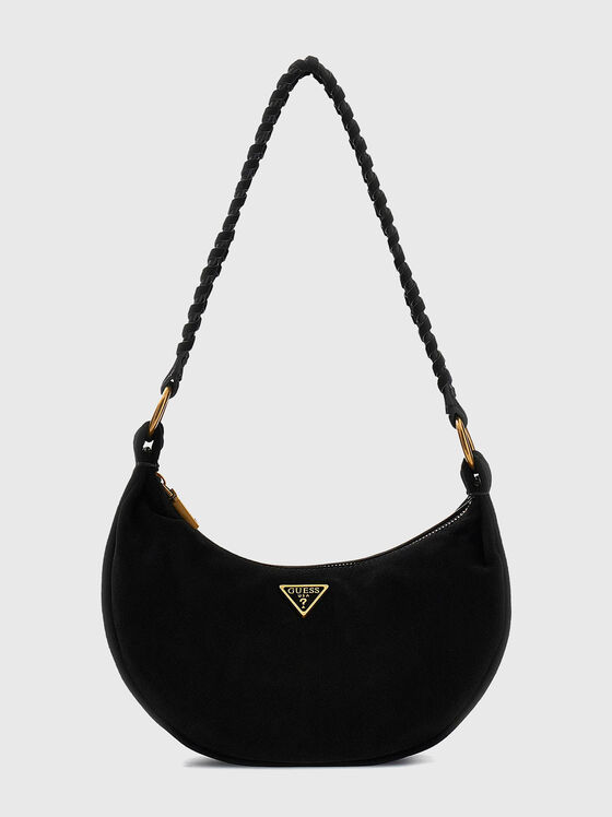 Малка хобо чанта AMITA от велур - 1