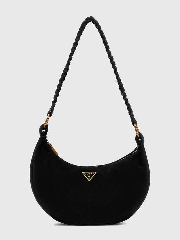 AMITA suede mini hobo bag - 1