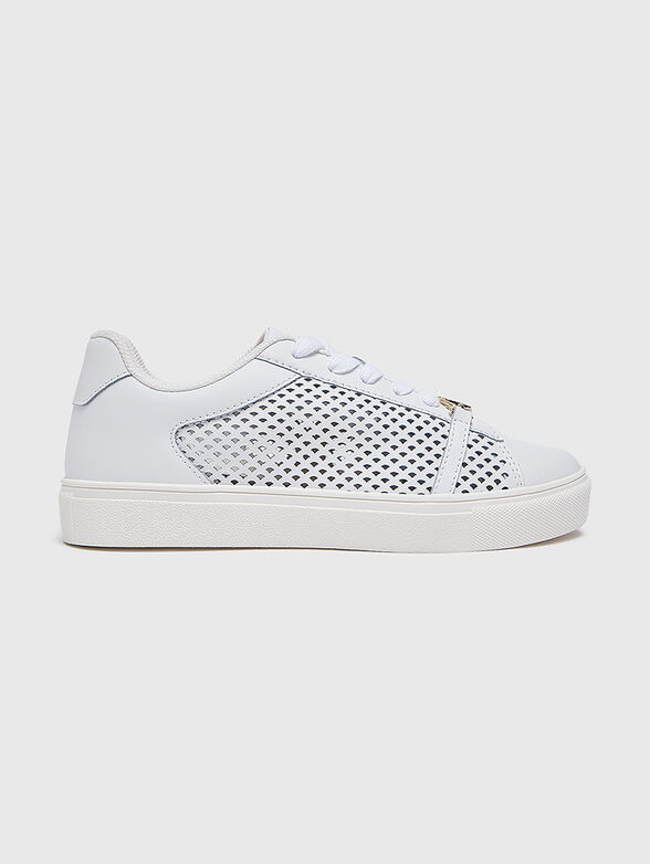 KIKI 03 leather sneakers with perforations - 1