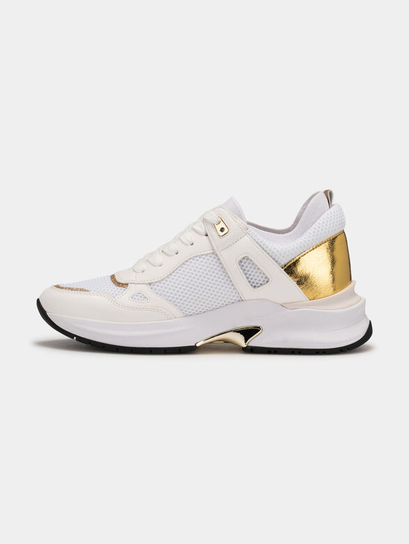 LILY 01 sneakers with golden accents - 4