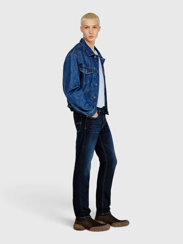 1986 LARKEE-BEEX Dark blue jeans - 5