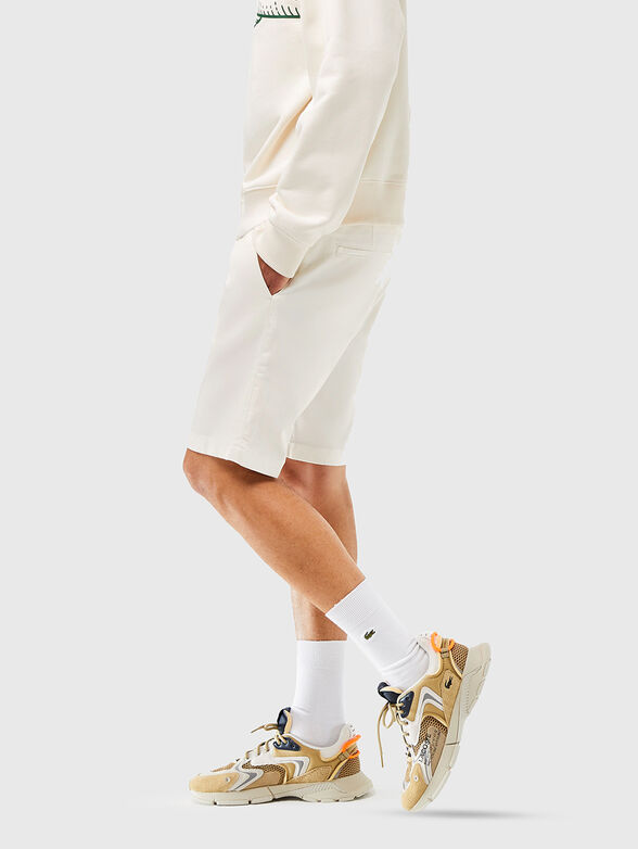 Shorts in cotton blend - 4
