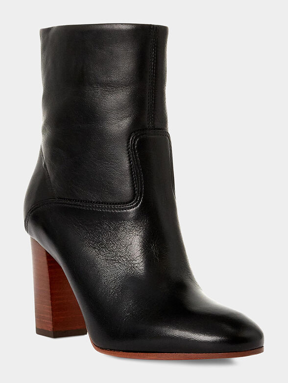 BRINDLEY Black leather boots - 2