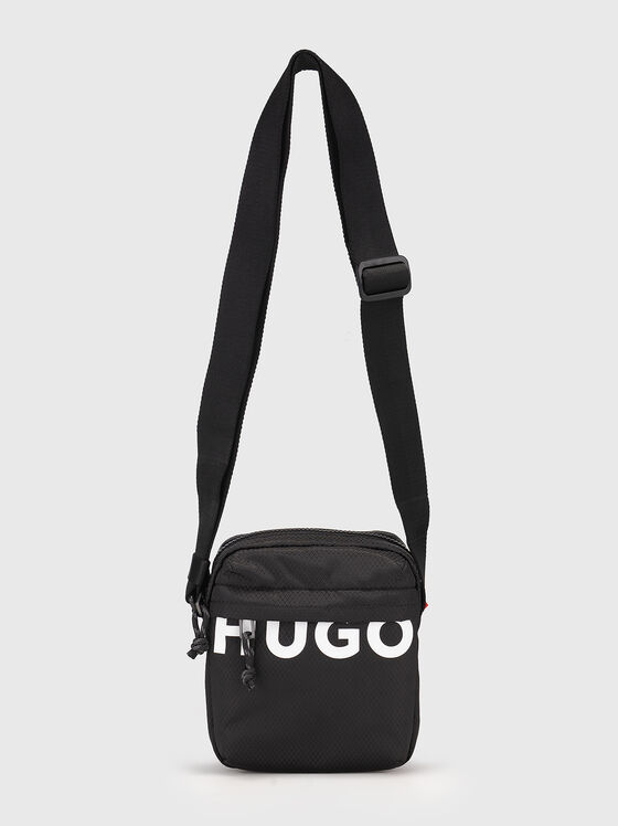 Crossbody bag with contrast logo - 1