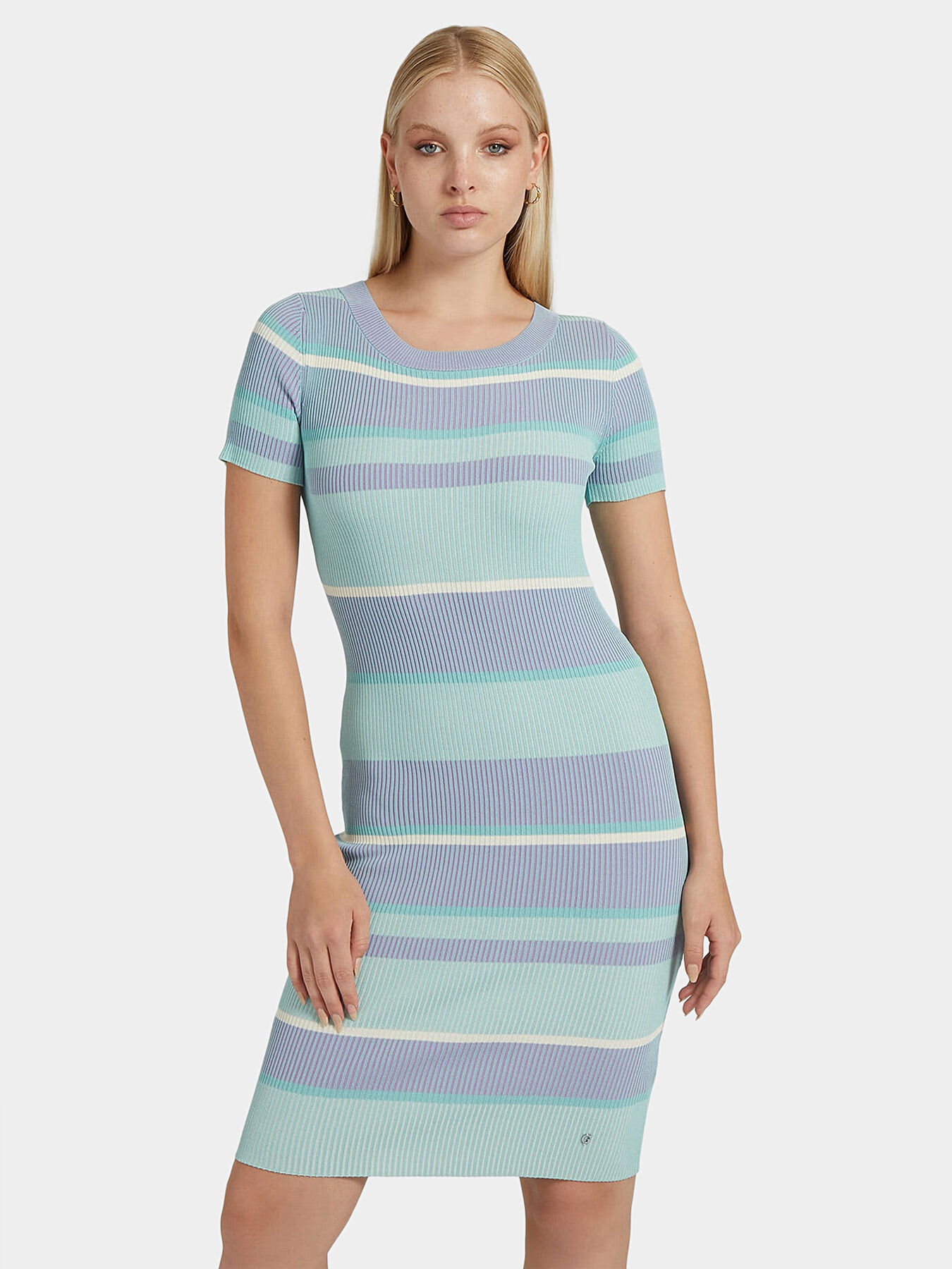 Guess striped dress top