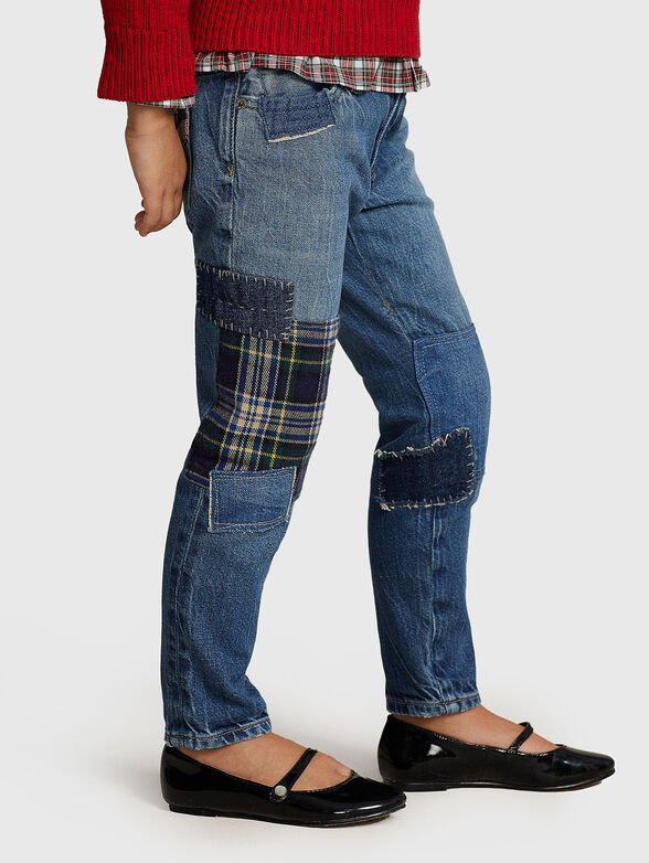ASTOR jeans with accent patches - 2