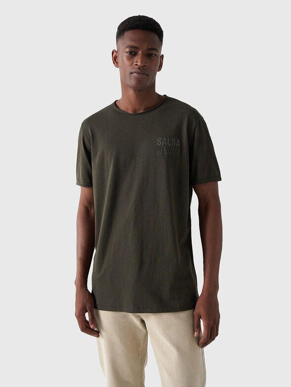 Logo T-shirt in black  - 1