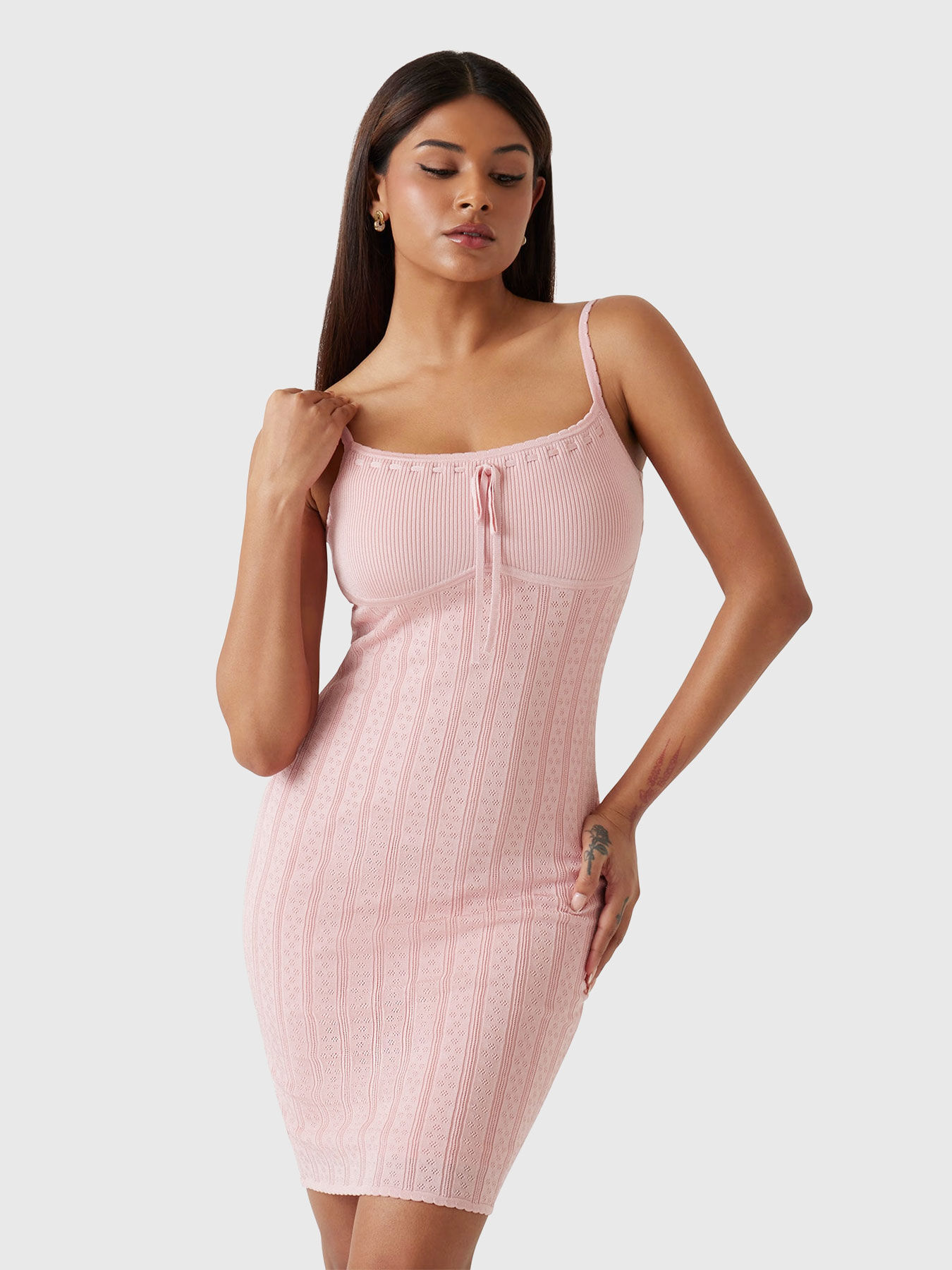 POINTELLE REINA mini dress brand GUESS — Globalbrandsstore