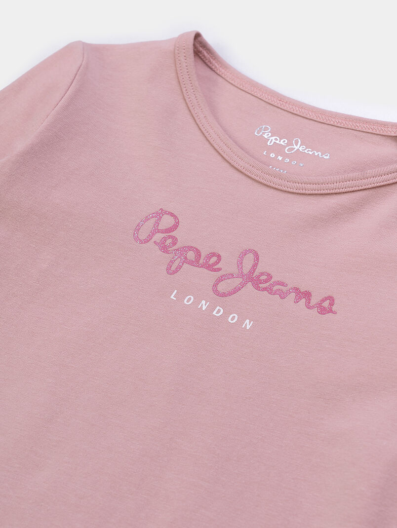 HANA GLITTER T-shirt with long sleeves - 3