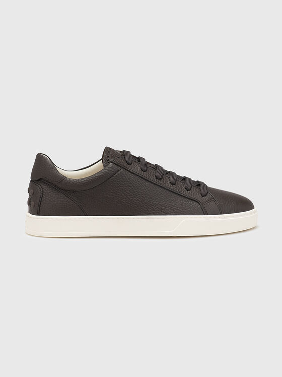 Leather sneakers - 1