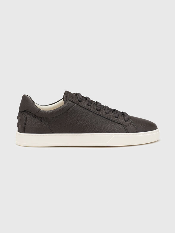 Leather sneakers - 1