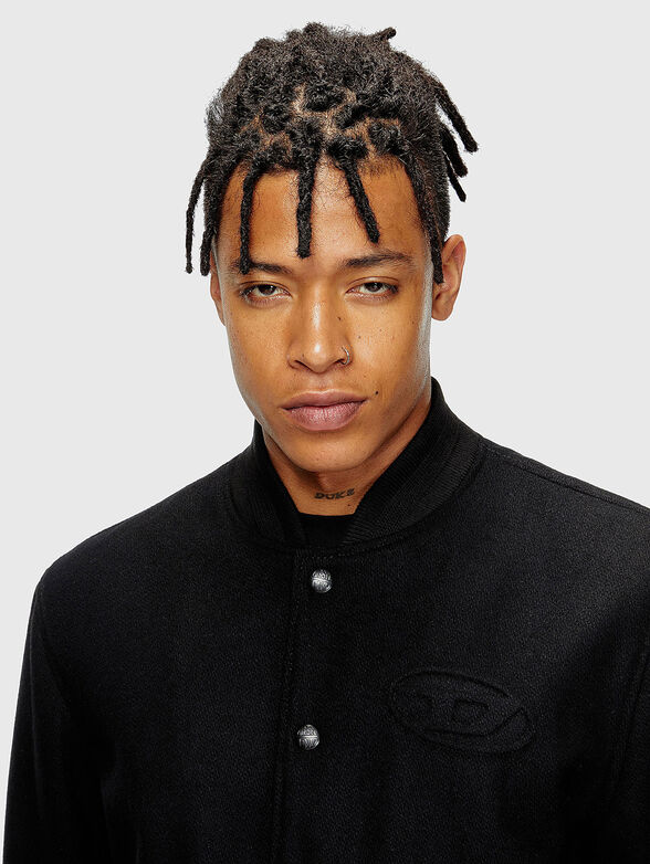 J-ARRY bomber jacket in wool blend - 4