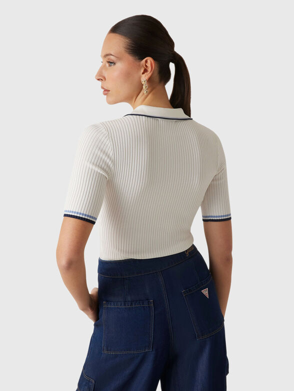 THALIA polo shirt with contrast trims  - 3