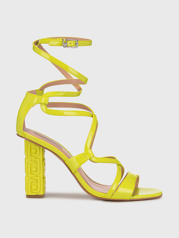 SERENA 05 beige sandals heel - 1