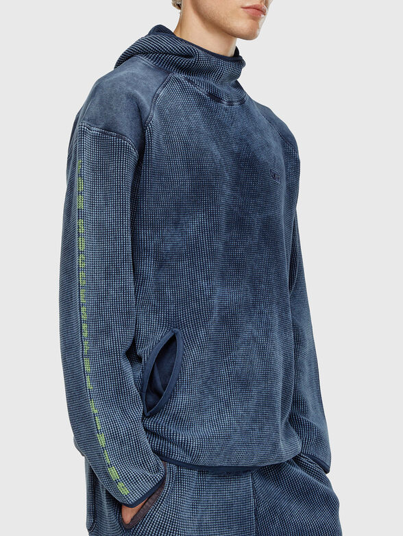 S-WAF-HOOD sweatshirt with accent logo on the back - 4