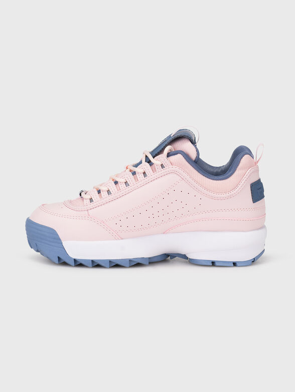 DISRUPTOR T white sports shoes with logo - 4