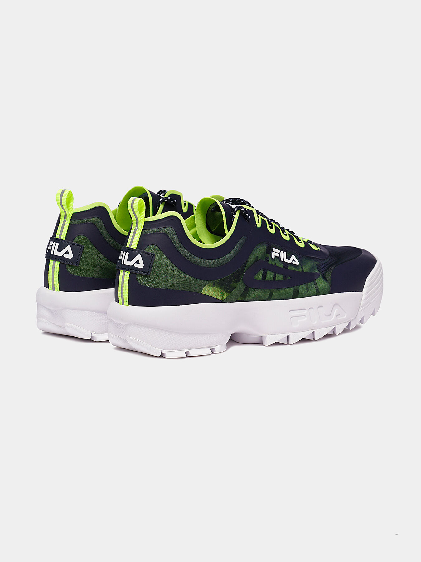 DISRUPTOR RUN sneakers with colored accents brand FILA