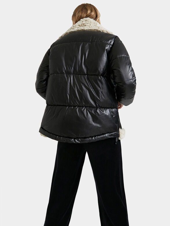 BEAUVOIR Oversize padded biker jacket - 3