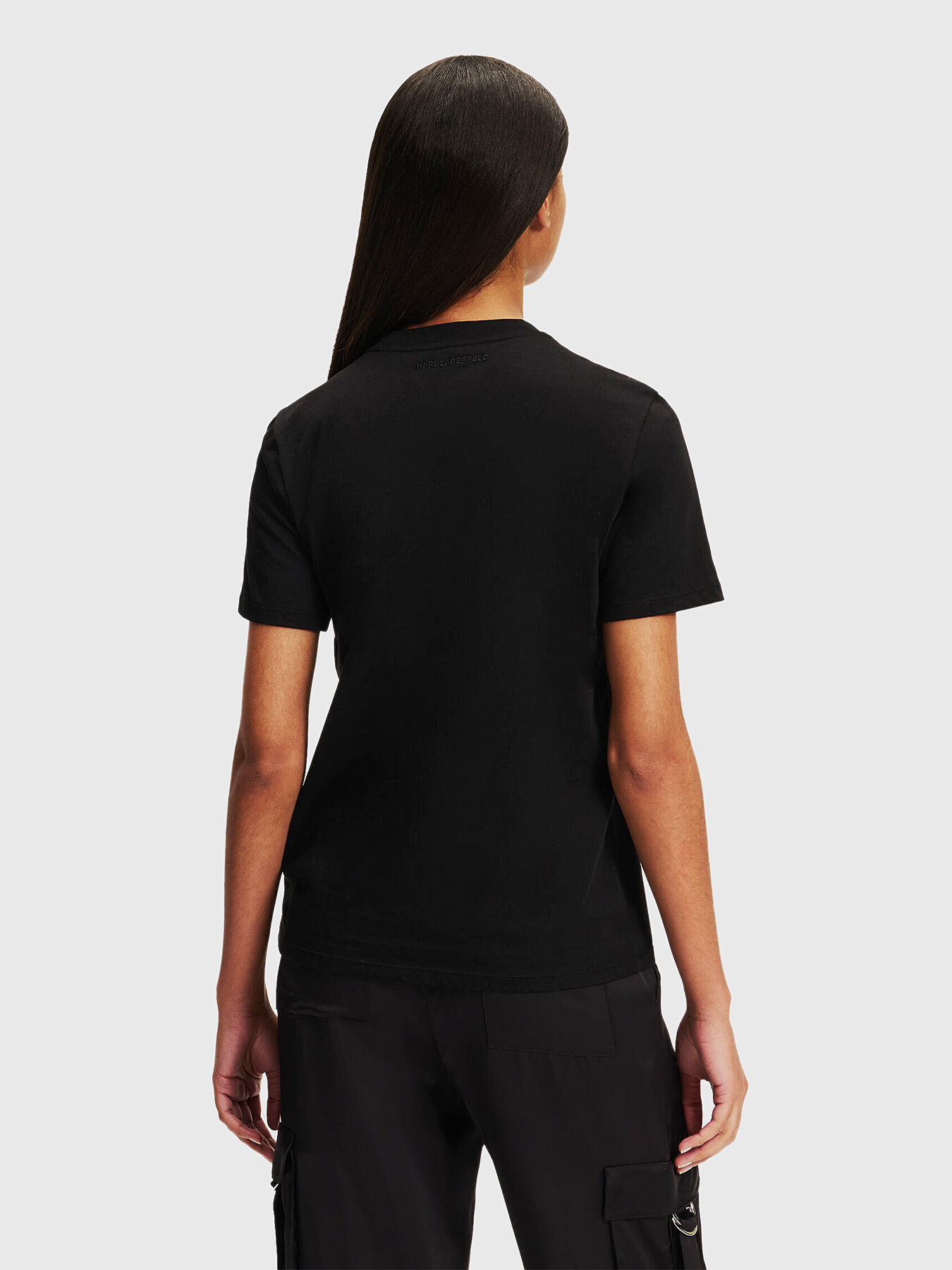 Tシャツ・カットソー KARL LAGERFELD Women Sweater 205W1812999 Black 12574575IT_12_f.jpg