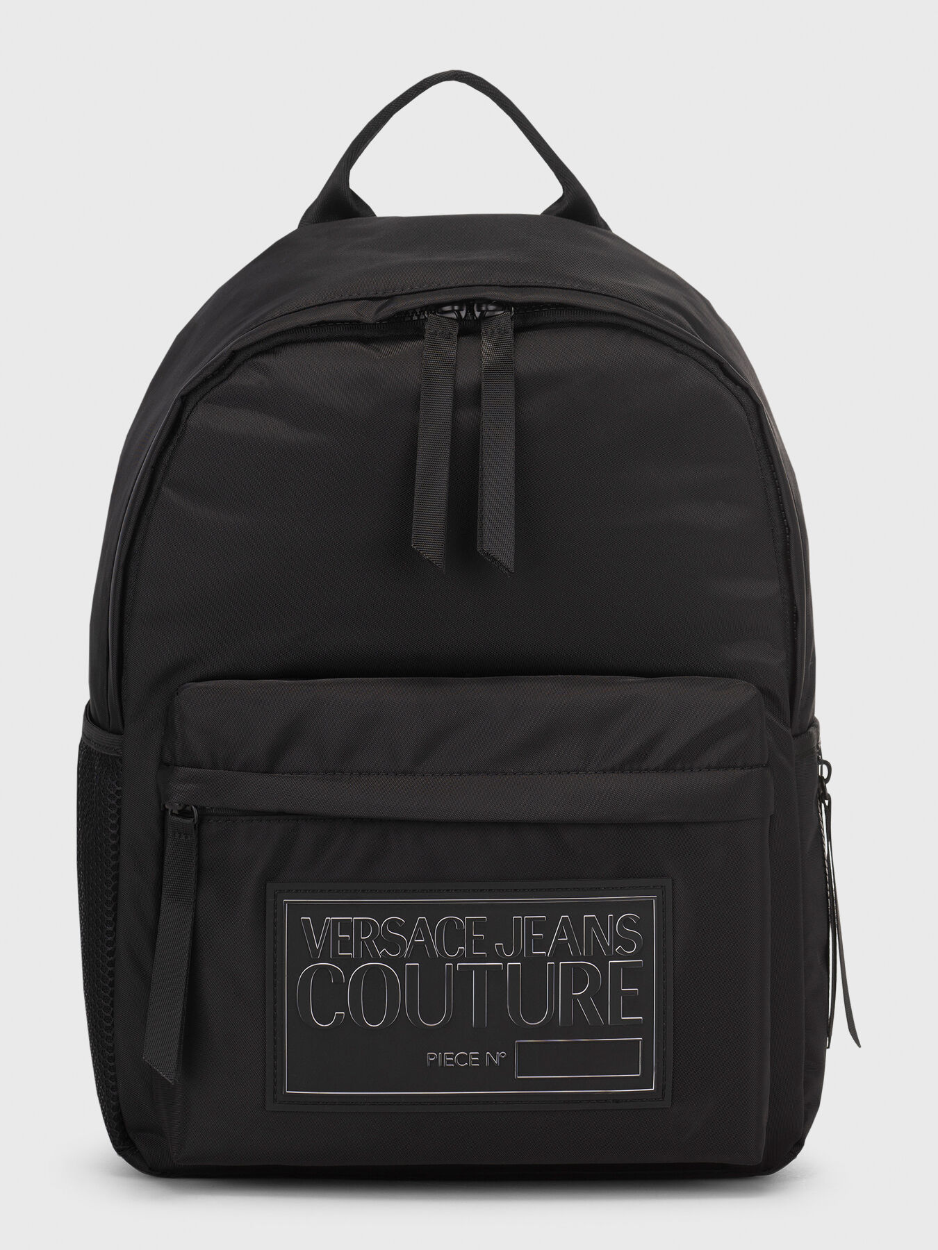 RANGE BOX LOGO black backpack brand VERSACE JEANS COUTURE