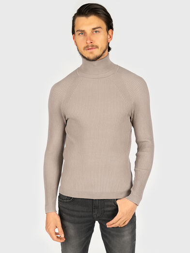 Turtle neck sweater - 1