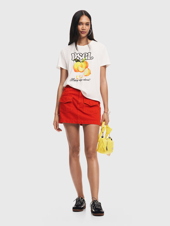 NINA T-shirt with accent print - 2